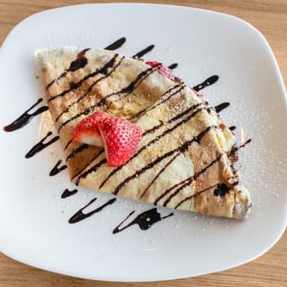 Nutella Banana & Strawberry Crepe